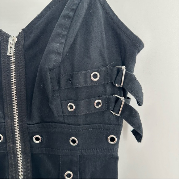 Royal Bones By Tripp Black Bondage Dress - Picture 5 of 12